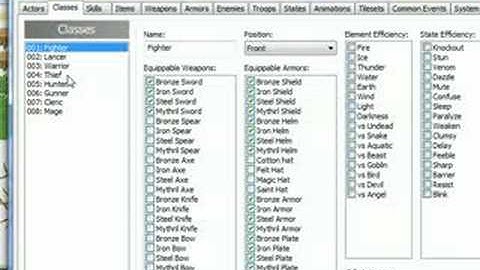 RPG Maker XP - Tutorial Part One