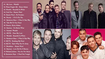 Bryan Adams, Westlife, Shayne Ward, Boyzone, MLTR, Backstreet Boys - Best Love Songs Ever
