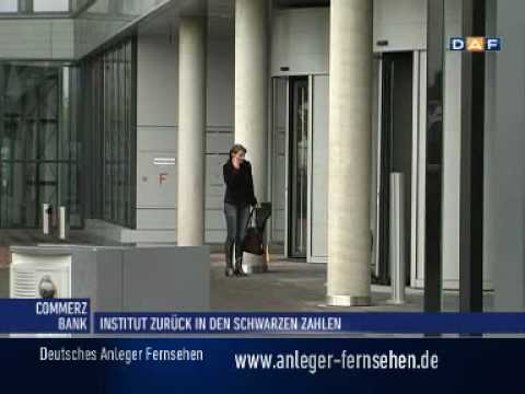Commerzbank: Man sieht wieder schwarz!