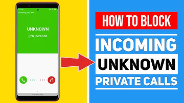 Unknown number call block kaise kare  | How to block unknown numbers call 2022