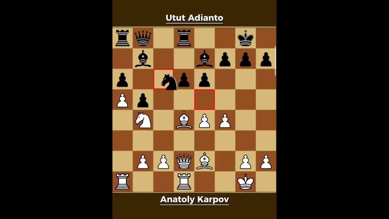 Anatoly Karpov vs Utut Adianto ◉ Jakarta 1997 | Active Chess Match