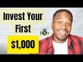 How To Invest Your First $1K: Step by Step