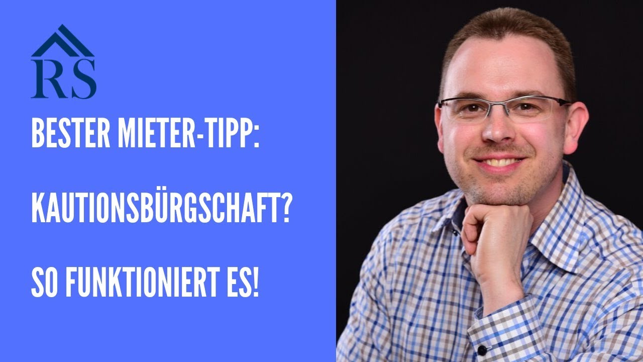 Update Kautionsbürgschaft wie funktioniert das? Kann ich mir das Bargeld sparen?