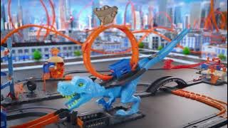 Download lagu Hot Wheels City T-Rex Chomp Down | AD
