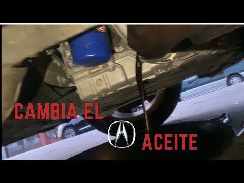 Video: ¿Cuánto aceite toma un Acura TSX?