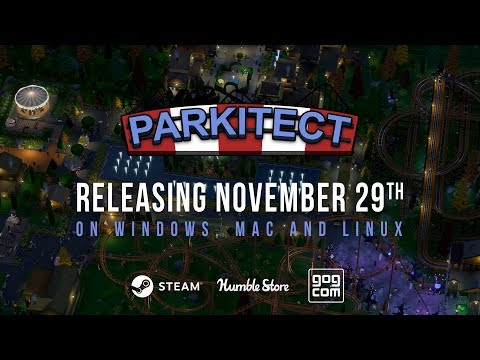 Parkitect launches on November 29th!
