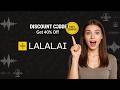 ✅ Lalal.ai Coupon Code 2026 🔥 QUICK, Get 50% OFF Your Plan!