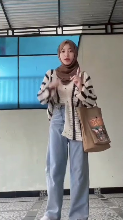 SHOPEE HAUL | REKOMENDASI OUTFIT KULIAH KEKINIAN | CARDIGAN OVERSIZE #shorts #shopeehaul #ootd