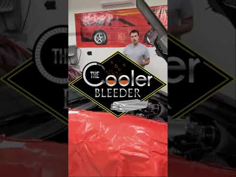 The &rsquo;Cooler Bleeder operation and connections to vehicle