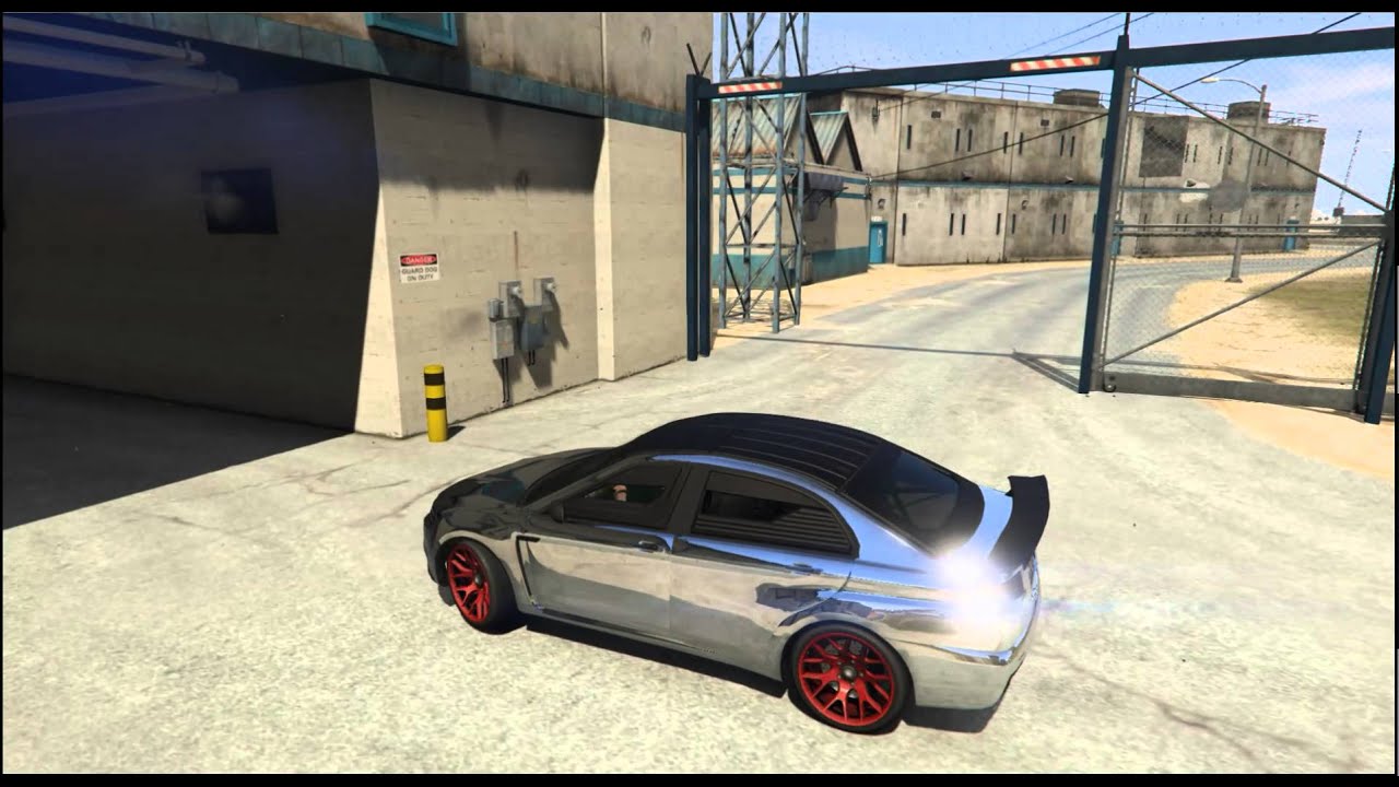 Gta5逃獄最終章 開骷髏馬到監獄 Youtube