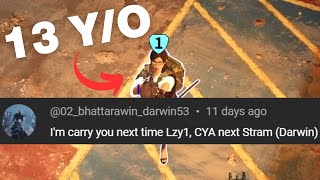 Lzy1 Got Carried By A 13 Year Old General In Lost Light