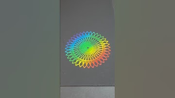 Calming Spirograph Art for Your ASMR Fix: Pure Relaxation #spirograph #asmr #calming #shorts #viral