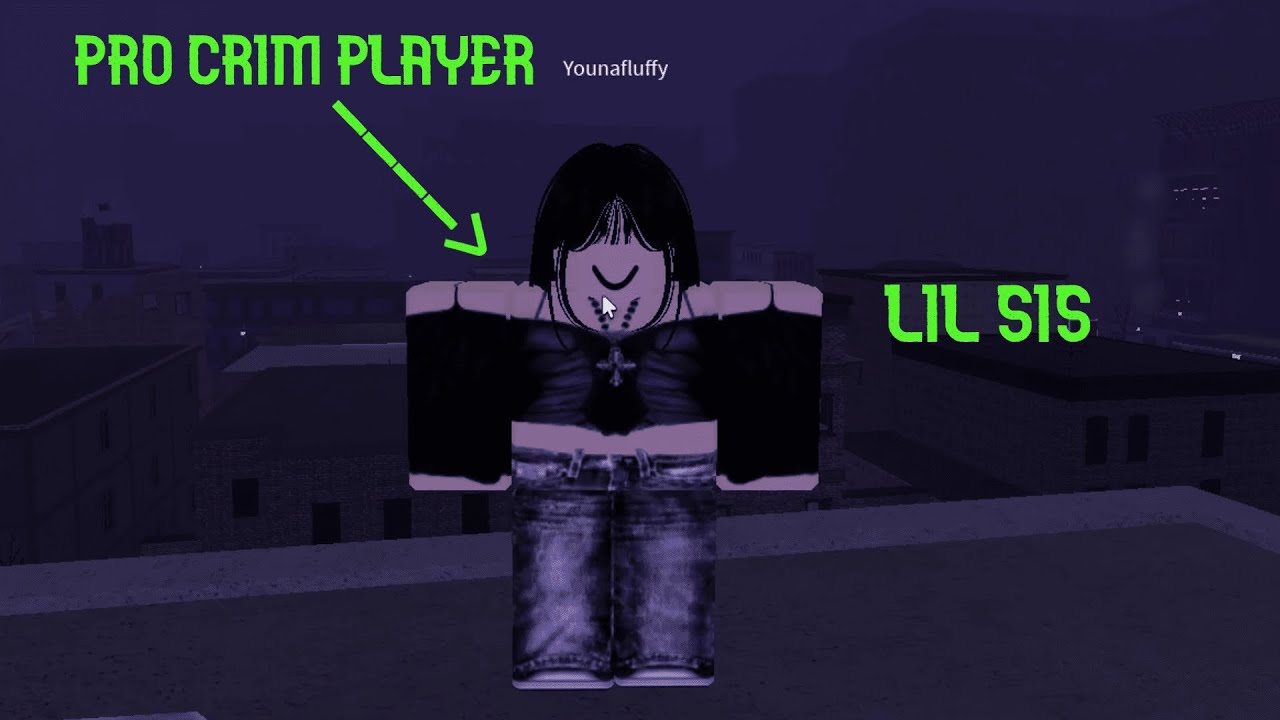 Playing Crim with my Little Sister... (ft. boom boom gun)