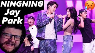 ? JAY PARK + NINGNING SEXY DUET LIVE ? (aespa) - 妳在哪裡 (WYA / Where You At) THE NEXT 2023 REACTION
