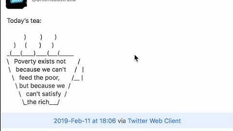 how those "tea" tweets sound on a screen reader