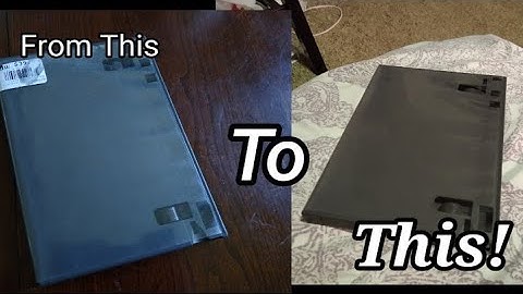 How to remove stickers from game cases!