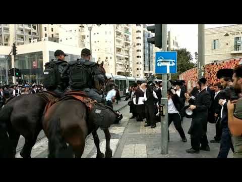 Dozens Arrested At Stormy Peleg Protests In Jerusalem Tzefat