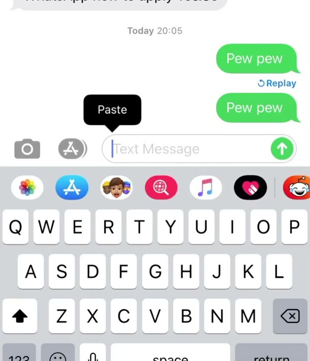 ‪The coolest trick I’ve seen on the new updates for iPhone message