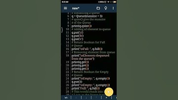 Queue Program Using Queue Module of Python Programming Language 🐍