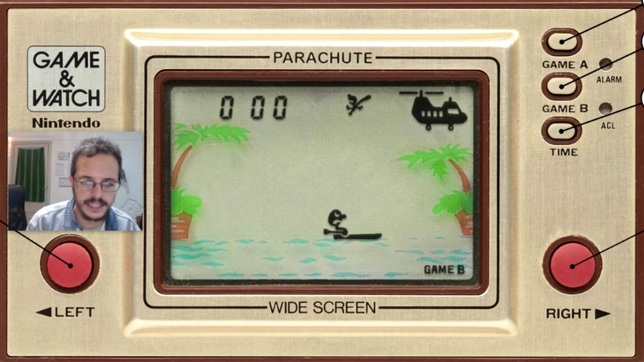 Parachute (1981 - Nintendo Handheld) // One of the Best Game