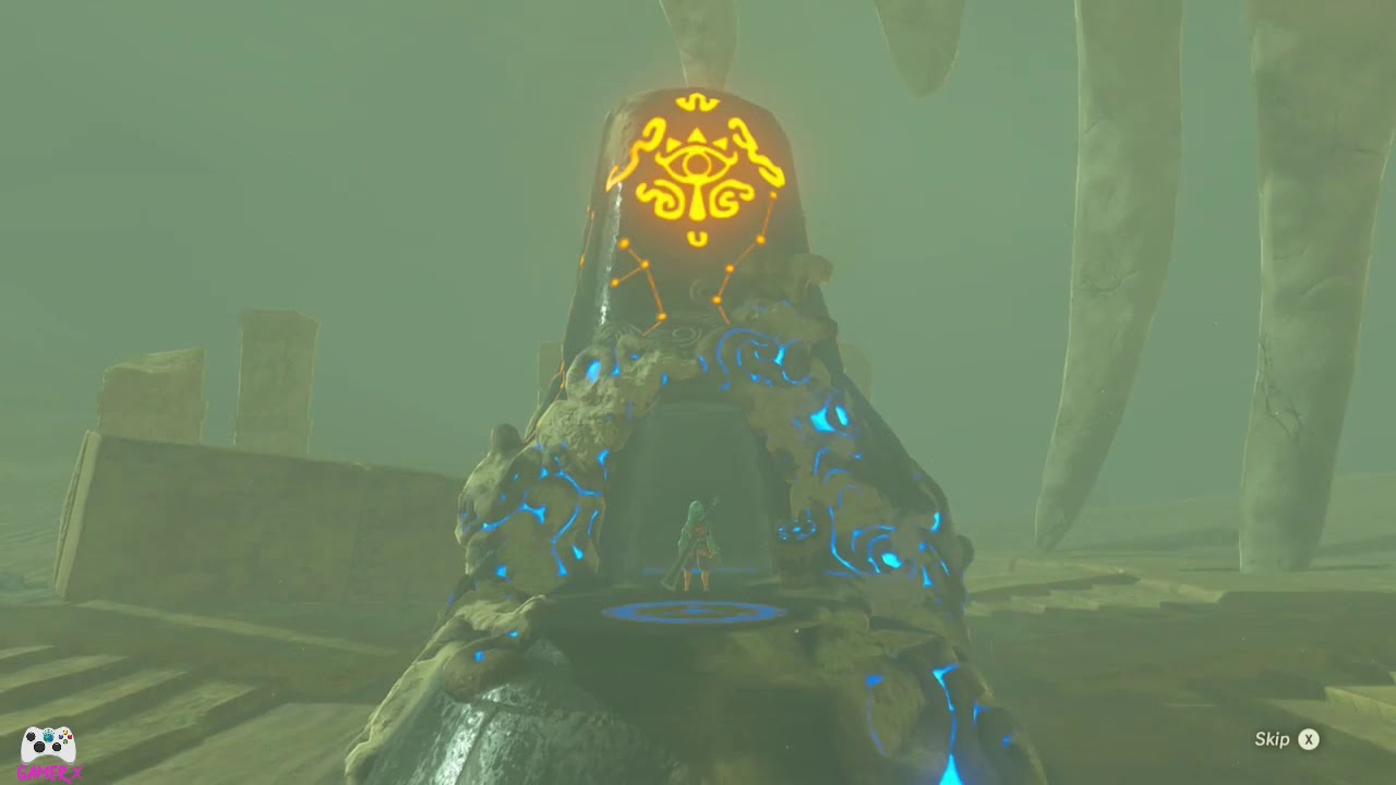 THE LEGEND OF ZELDA BREATH OF THE WILD Kema Zoos shrine The Silent.
