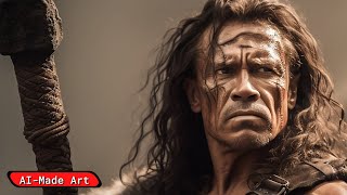 Conan the Barbarian classic movie reimagined by Midjourney - by AI-Made Art