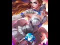 When the topic is best glowup~ #MOBA55Creator #MOBA55ALLSTAR #mlbb #odette #darksystem