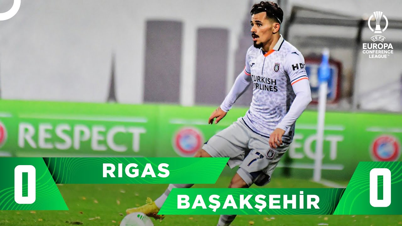 Rigas - Başakşehir (0-0) Maç Özeti | Uefa Konferans Ligi A Grubu 3. Hafta