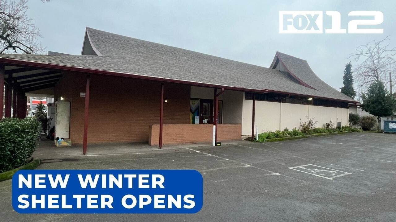 New winter shelter set to open in North Portland - YouTube