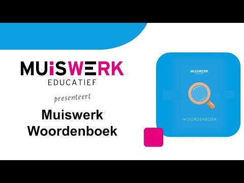Muiswerk Woordenboek app