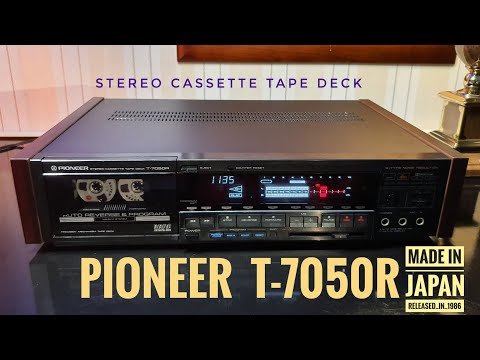 パイオニア T-7050R Yahoo!オークション - 美品 PIONEER T-7050R カセットデッキ