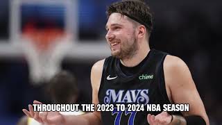 Why Luka Doncic Is The 2024 NBA MVP