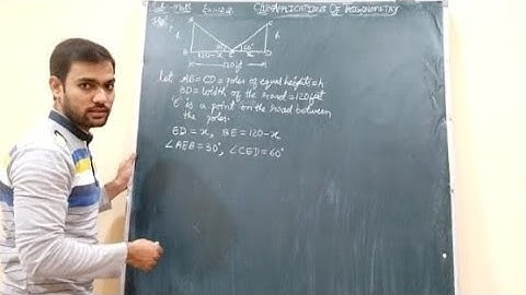 Chapter/12. Applications of Trigonometry (Exercise - 12.2 Q. 7, 8, 9, 10)