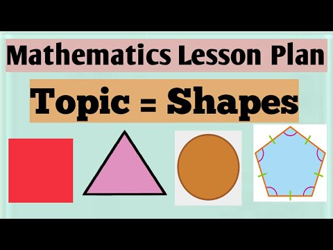 Shapes Lesson Plan