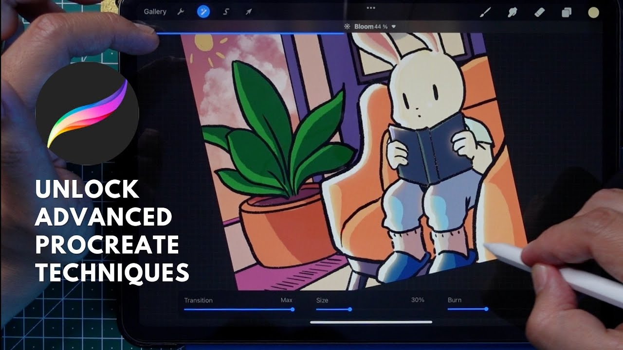 Advanced Procreate Tutorial 👨🏻‍🎨 30 Day Free Skillshare - YouTube