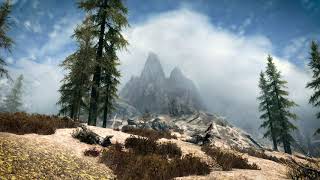 Skyrim - Eastmarch Dragon Ambiance (ambient music, dragons)