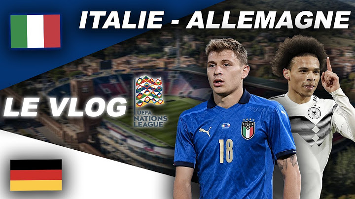 🇮🇹🇩🇪UN CHOC EN NATIONS LEAGUE !