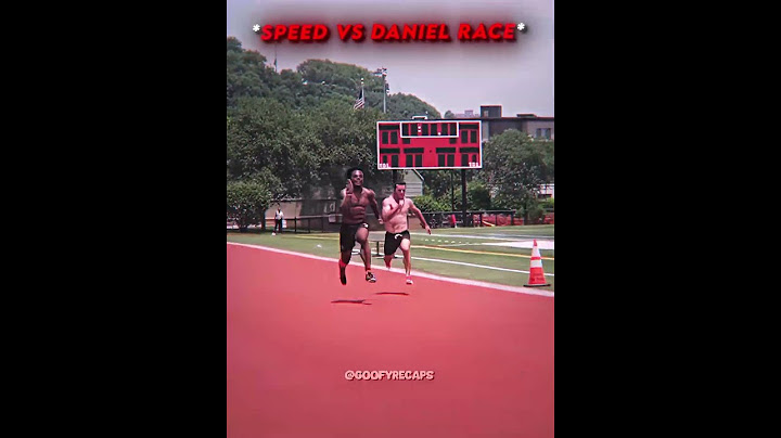 IShowSpeed Races Daniel And WINS🔥🥶 #ishowspeed #race #edit