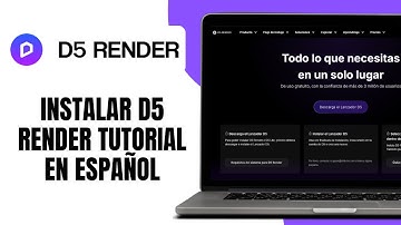 Cómo INSTALAR D5 RENDER Tutorial En Español