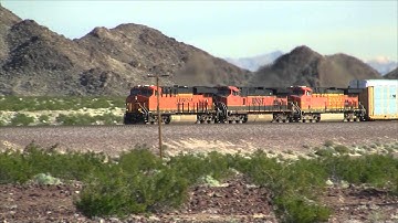 BNSF Needles Sub Power Paint Show