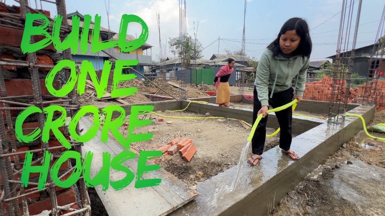 A UTUBER FROM MANIPUR  BUILDS 1 CRORE VILLA 😱😱😱