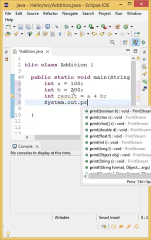 Addition in Java. - YouTube