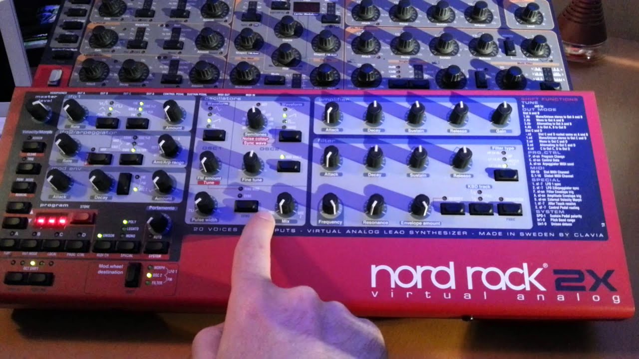 [Tuto] 3 Nord Lead 2X Synth Brass (Lead) YouTube