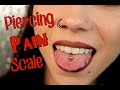 My Piercings & Their Pain Ratings.