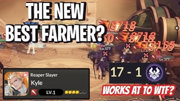 Kyle Ruby Farming Test... This Hero Is ABSOLUTELY CRACKED [Seven Knights: Rebirth]