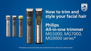 MG5920/15 Philips AllinOne Series Trimmer 5000, 10in1