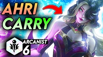 HOW TO PLAY 6 ARCANIST AHRI CARRY (SET 6.5 PBE) - TFT Guide Teamfight Tactics Ranked Comps Strategy