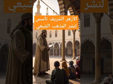 الأزهر الشريف تأسس لنشر المذهب الشيعي تاريخ قصص تاريخية الدولة الفاطمية التاريخ الإسلامي