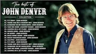 The Best Of Classic –  John Denver, Greatest Hits Full Album - old Country songs