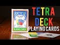 Deck review  bicycle tetra deck 4 way fanning deck playing cards